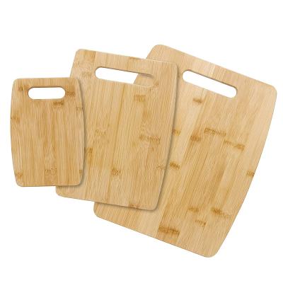 China Wholesale Disposable Hot Wooden Cutting Board Bread Cutting Board Bamboo Wood Set for sale