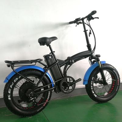 China Popular standard in Italy 48v e-bike 1000w electric bike fat folding ebike 45-48KM/H speed for sale