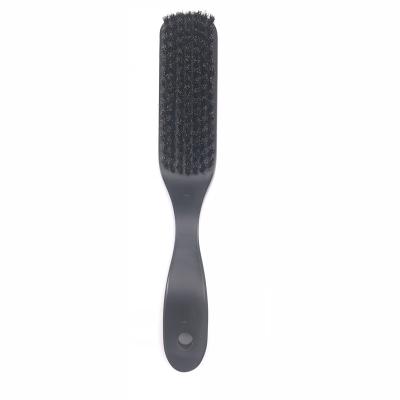 China Disposable natural bristle brush for hair and beard brush for sale