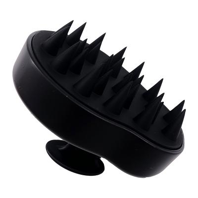 China Matte Color Head Scalp Massage Durable Multifunctional Hair Silicone Shampoo Brush Hot Selling Nondisposable for sale