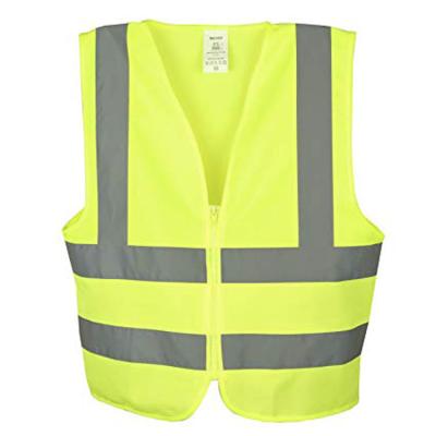 China Hi Visibility High Reflective Force Yellow Safety Vest for sale