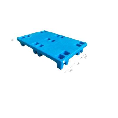 China Single sided plastic hygienic pallet fourteen feet manufacturer reuse plastic pallet for sale 1140*740*150 for sale