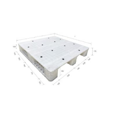 China Single Faced Pallet Heavy Duty Wholesale Plastic Pallet For Rack Loading for sale