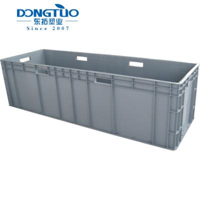 China Materials Machinery Storage Recycled Plastic Box, Unbreakable Plastic Rectangular Box for sale