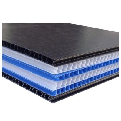 China Best Price PP Recyclable Corrugated Plastic Sheet , Customized Priced Hollow Sheet PP Sheet for sale