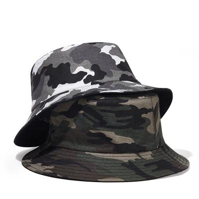 China COMMON bucket hat for women and men - great double sided use for fishing, safari, beach, boating camouflage bucket hat for sale