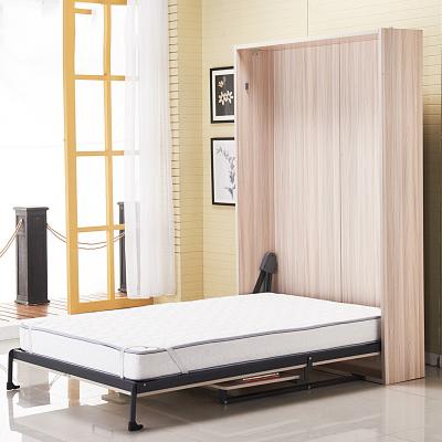 China Modern Full Size Murphy Wall Beds Solid Wood Folding Wall Bed (Other) Adjustable Space Saving With Desk For Bedroom for sale