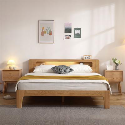 China Hot Selling Modern Design Dimensions Storage Queen King Size Bed Wooden Living Room Furniture With Storage for sale