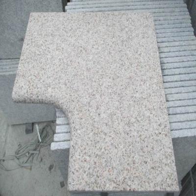 China Modern Sesame White Granite Facing Pool Tiles Manufactures , Pool Trim Border for sale