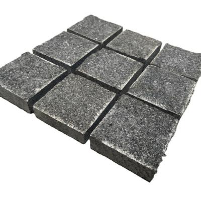 China Best Sales Modern Paver Stone Meshed Black Basalt Paver for sale