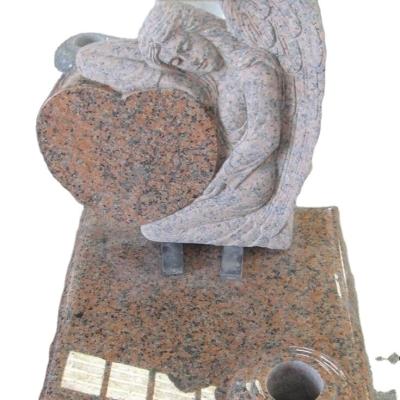 China Cheap Traditional Gray Granite China Artificial Headstone Direct From Slovenia Modern Style Factory for sale