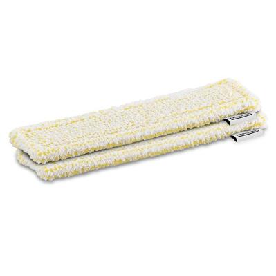 China 2 Pieces Sustainable Microfiber Mop White High Quality Reusable Replacement Pad For Spray Bottles for sale