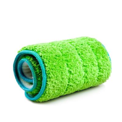 China Sustainable Elaborate Super Absorbent Spray Mop Pad Refill Microfiber Wet And Dry Cleaning Cloth for sale