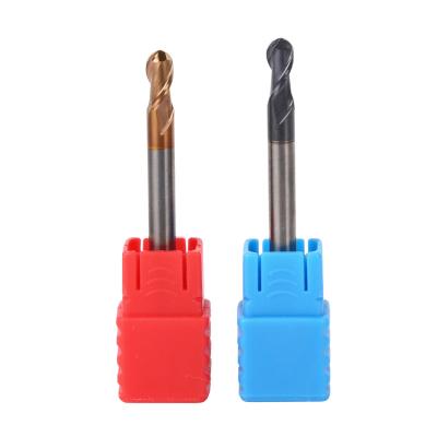 China Grinder Solid Carbide Taper Ball Nose End Mill For Wood End Mill Cutting for sale