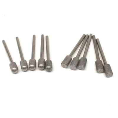 China High Quality High Hardness Carved Diamond Grinding Electraplated Set Diamond Grinding Head for sale