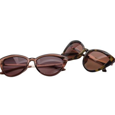 China Fashion Sunglasses Latest Trend Cat Eye Sunglasses Outdoor Shopping Anti Blue Light Fashionable Sunglasses for sale