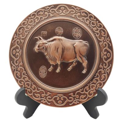 China China High Quality Customized Metal Embossed Wall Relief Art Sculpture Ornaments for sale