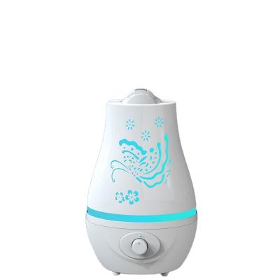 China Color Changing Adjustable Portable Air Humidifier LED Light 300ml Light Color Ultrasonic Electric Aroma Essential Oil Diffuser for sale