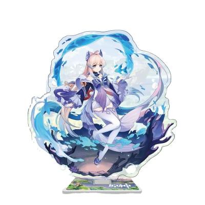 China China Genshin Impact Game Comics License Custom Factory Stand Holder Anime Standee Acrylic Stand for sale