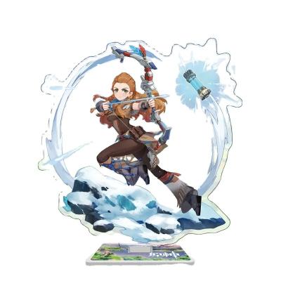 China Genshin Wholesale Impact China Factory Anime Standee Logo Standee Dish Anime Acrylic Custom Stand Wholesale Genshin Acrylic for sale