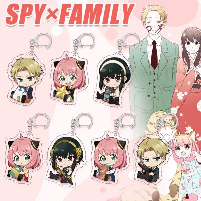 China FAMILY Acrylic Periphery SPY Key Chain 1-100 Acrylic Spies, Family Hangers, Anime Character Q Edition for sale