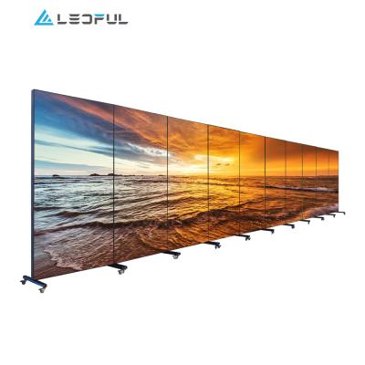 China LPoster P3 P2 Digital Poster LED Video Standing LED Display Screen Indoor LED Poster Board For Business for sale