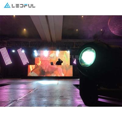 China 3 Year Warranty P4.8 Rental Light And Slim Front Service Oriented Stage Rental Video Panel Led Video Curtain Price for sale