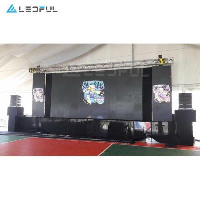 China Rental Best Quality Installation Stage Promotional Curved LED Display for sale