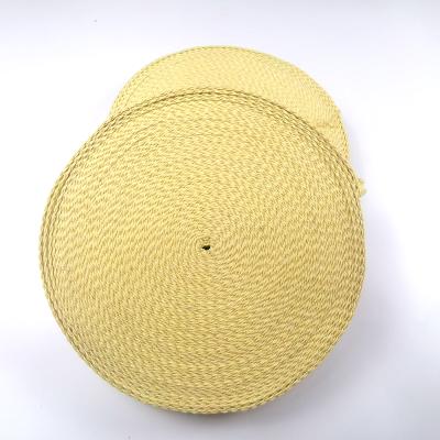 China Fire 2 Fan Replacement Kevlar Fire Wick Webbing 50mm Wide Inch 3mm Thick Kevlar Wick for sale