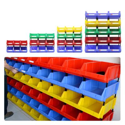 China Modern Warehouse Plastic Parts Box Oblique Combined Component Box Warehouse Storage Box Storage Container for sale