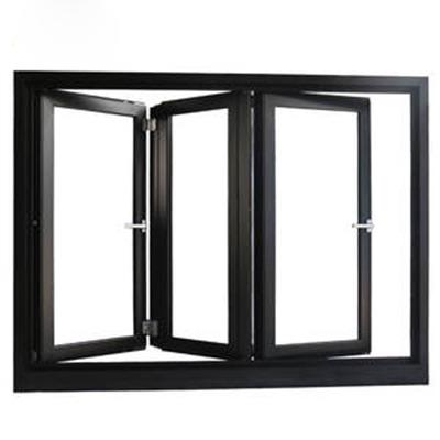 China Australian standard most popular double glazed aluminum bi-folding window with soundproof function for sale