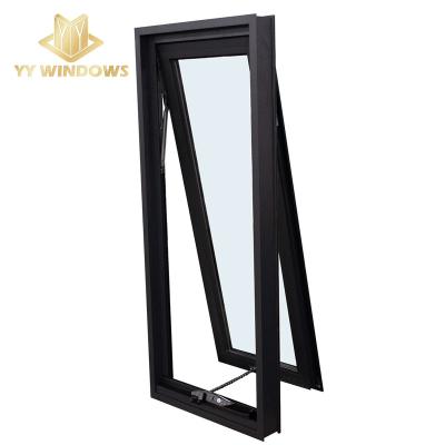 China Magnetic Screen Australia Standard Customized Aluminum Double Glazed Chain Winder Awning Home Windows For Bathroom for sale