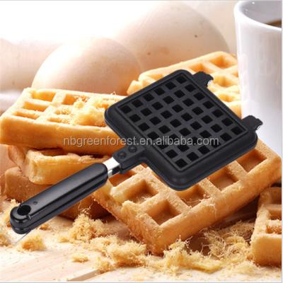 China Viable Hot Selling Good Price Double Plate Waffle Maker Forms Pan for sale