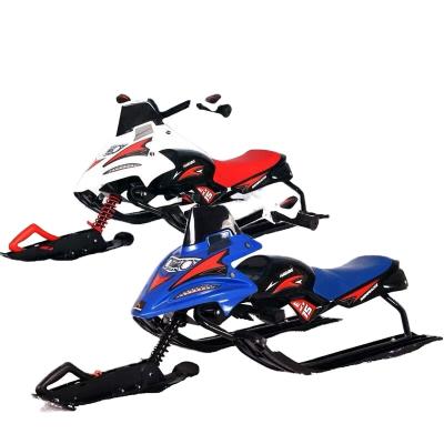 China Durable Children's Skis Winter Sports Sled Racer Bike Snowmobile Snowmobile Snow Scooter Engine For Kids With Safe Brake for sale