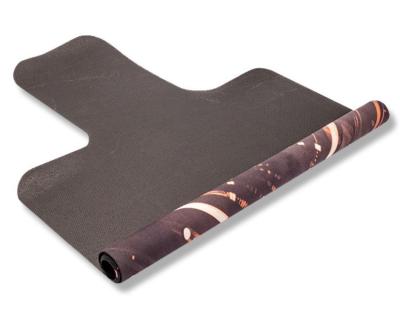 China Yoga Pilates exercise reformer pilates mat shoulder cotton fitness cart suede yoga and pilates footbar mat for sale