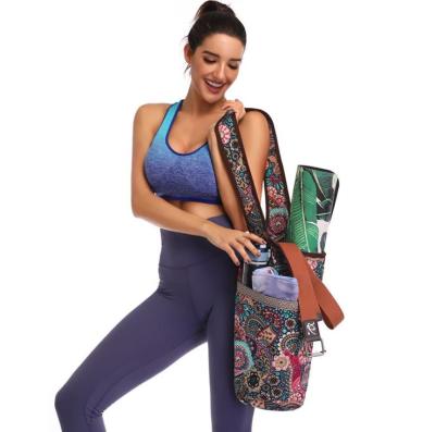 China 2021 Design 2021 Yoga Pilate Exercise Fitness Fitness Good Price Organic Cotton Hot New Eco Friendly Yoga Mat Bag for sale