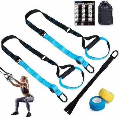 China High Elasticity and Good Functional Durability Belt Gym Core Gym Belt Ceiling Lifeline Military Trainer 360 Speed ​​Fitness Straps for sale