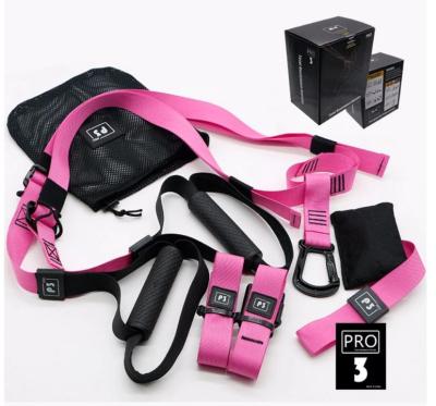 China Pink Trainer System High Elasticity And Longevity Gym Belt Kit Workout Lifeline Functional Suspension Small Small for sale