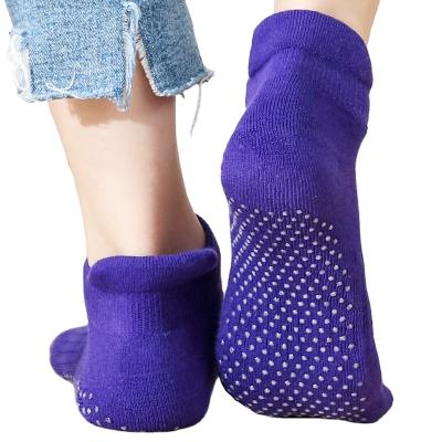 China Yoga Custom Non Slip Unisex Socks With Cushion For Yoga Grip Unisex Yoga Socks for sale