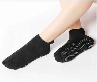 China Wholesale Cotton Yoga Ballet Non Slip Grip Unisex Yoga Socks Non With Pad For Yoga for sale