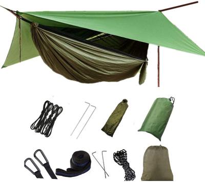 China Eco-friendly Waterproof Portable Folding Double Mosquito Net For Outdoor Camping Canopy Outdoor Hammock for sale