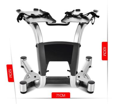 China Professional Set Eco-friendly Manufacturer Cast Iron 40kg And Commercial Plastic Online Cheap Gym Dip Rack Chrome Adjustable Dumbbell for sale