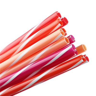 China Viable Kids Drinking Straw For Party Soft Reusable Extra Long Cartoon Plastic Straws for sale