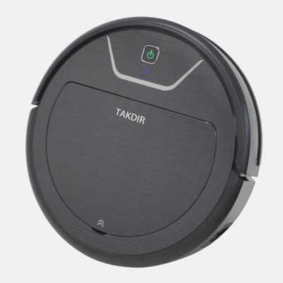 China Household Floor Sweeper Robot , Automatic Wet And Dry Robot Cleaner Brushless Motor for sale