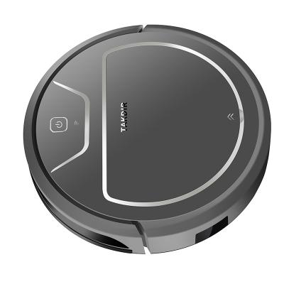 China Household Robotic Wet Dry Vacuum Cleaner With WiFi APP Remote Control for sale