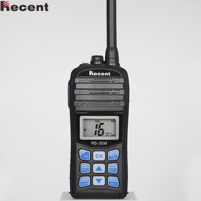 China Float& NEWEST Handheld Float Portable Instant Marine Two Way Radio Boat IPX7 Sea VHF RS-35M With 156 Channel Wakie Talking Waterproof Intercom for sale