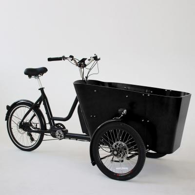 China Passenger Customization Colors Aluminum Alloy Cargo Bike Frame Power-Aid Dutch Transport Bike for sale