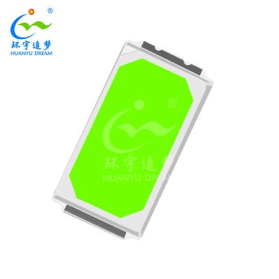 China SMD5730 grüner LED-Chip, 3 V, 150 mA, 0,5 W, 50.000 Stunden Lebensdauer zu verkaufen