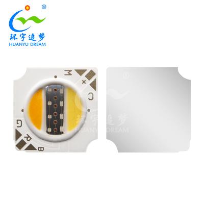 Cina Chip LED a colori 12V 10W 1313 5 IN 1 Chip LED COB RGBCW in vendita