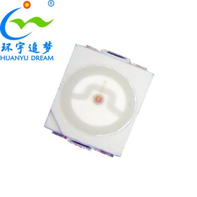 China Ultra Brilho 3528 LED SMD Chip 20mA 120° Ângulo de visão Garantia de 3 anos à venda